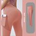 9Sporty Pocket High Waist Butt Lifting Yoga Leggings