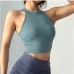 17Workout Backless  Solid Cropped Tank Yoga Tops